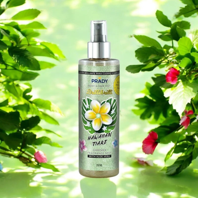 Brume Scintillante Corps & Cheveux Hawaï Tiare