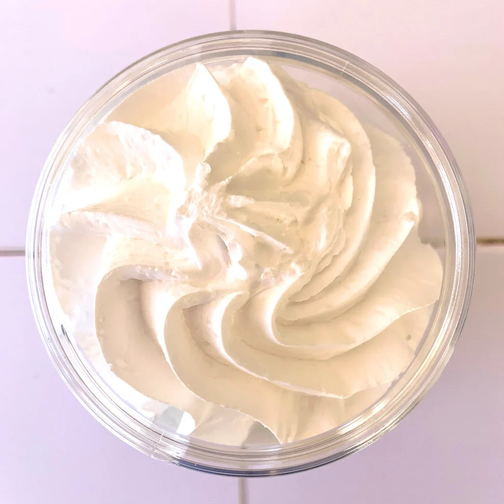 Chantilly de douche et bain musc blanc 100g