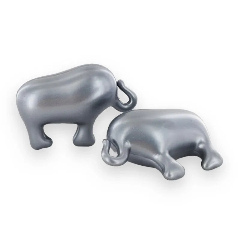 Perle de bain elephant gris parfum coco (l'unité)