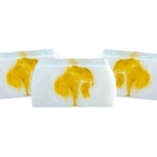 Tranche de savon Monoï ( entre 90 et 105g)