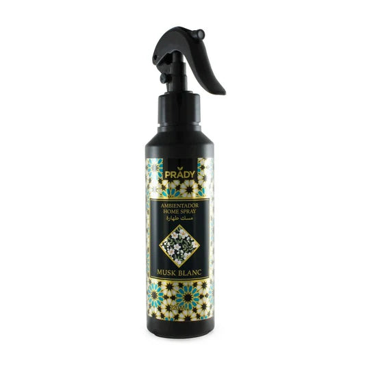 SPRAY D'AMBIANCE MAISON TISSU ET VOITURE MUSK BLANC (220ml)